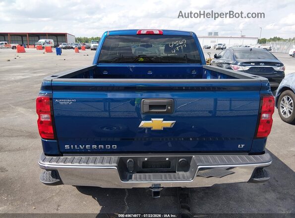 3GCUKREC1JG123421 2018 CHEVROLET SILVERADO Blue 