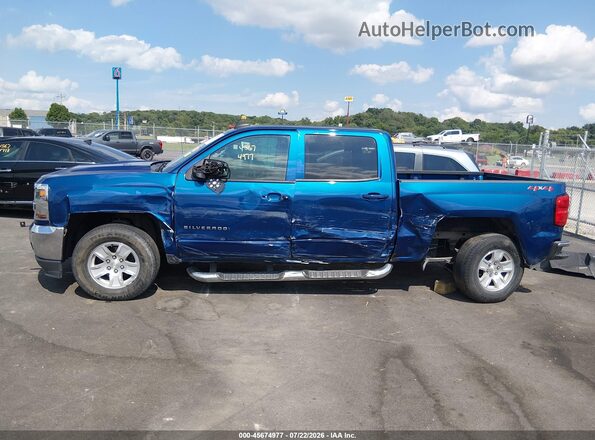 3GCUKREC1JG123421 2018 CHEVROLET SILVERADO Blue 