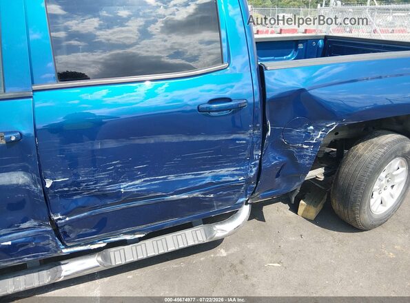 3GCUKREC1JG123421 2018 CHEVROLET SILVERADO Blue 