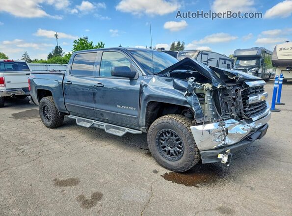 3GCUKREC1JG385049 2018 CHEVROLET SILVERADO Black Передня права чверть
