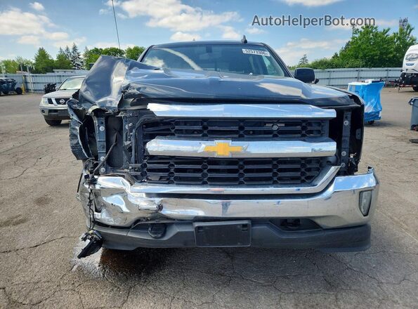 3GCUKREC1JG385049 2018 CHEVROLET SILVERADO Black Вид спереду