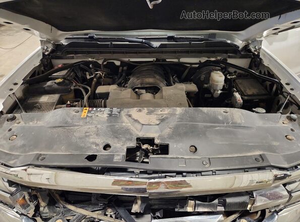 3GCUKREC1JG431429 2018 CHEVROLET SILVERADO White უკანა სალონის ხედი