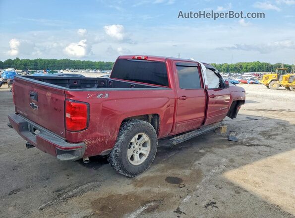 3GCUKREC1JG477276 2018 CHEVROLET SILVERADO Red Tył prawy