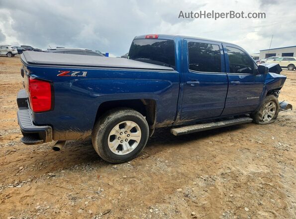 3GCUKREC1JG480128 2018 CHEVROLET SILVERADO Blue Задня права чверть