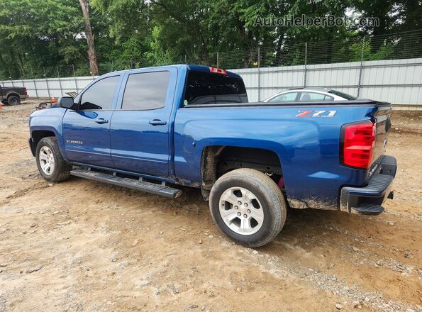 3GCUKREC1JG480128 2018 CHEVROLET SILVERADO Blue Задня ліва чверть
