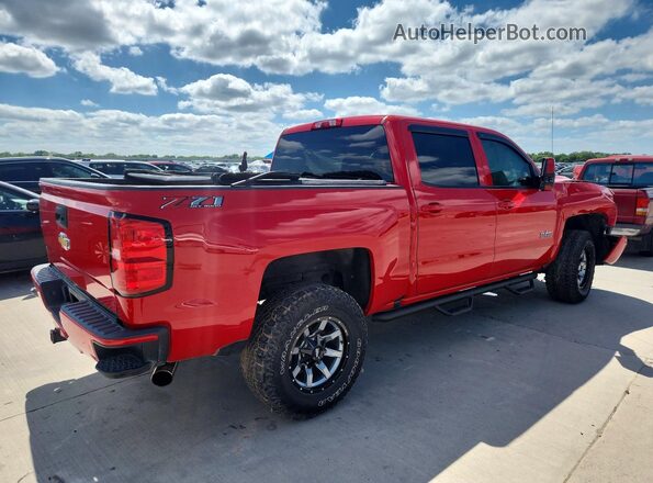 3GCUKREC1JG569651 2018 CHEVROLET SILVERADO Red Задня права чверть