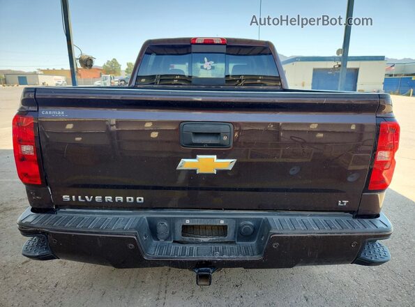 3GCUKREC2GG173947 2016 CHEVROLET SILVERADO Коричневый Вид сзади