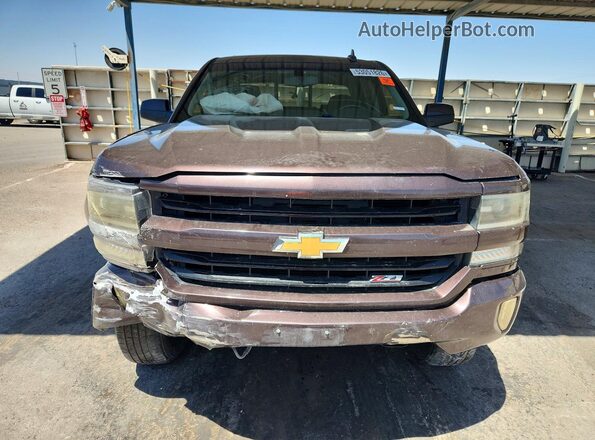 3GCUKREC2GG173947 2016 CHEVROLET SILVERADO Коричневый Вид спереди