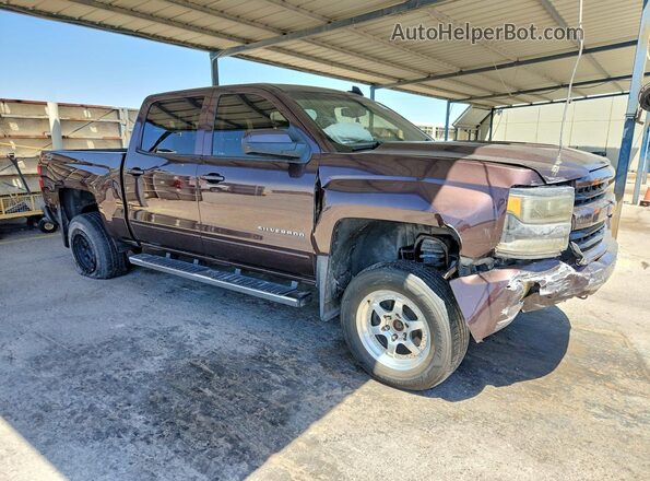 3GCUKREC2GG173947 2016 CHEVROLET SILVERADO Коричневый Передняя правая четверть