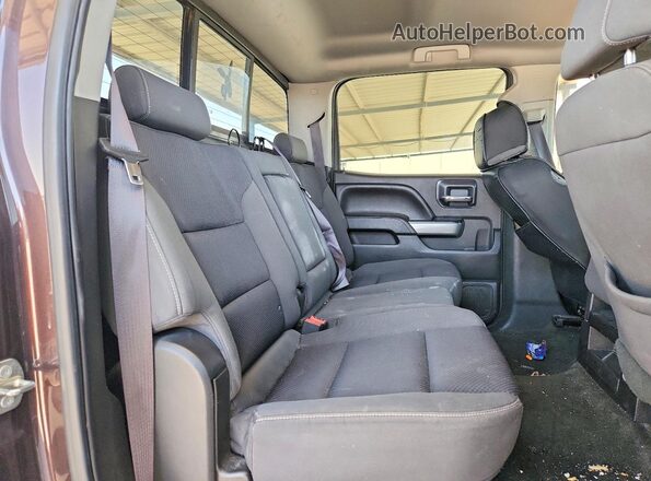3GCUKREC2GG173947 2016 CHEVROLET SILVERADO Коричневый Вид задних сидений