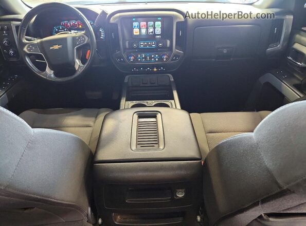 3GCUKREC2GG265589 2016 CHEVROLET SILVERADO Gray Dashboard view