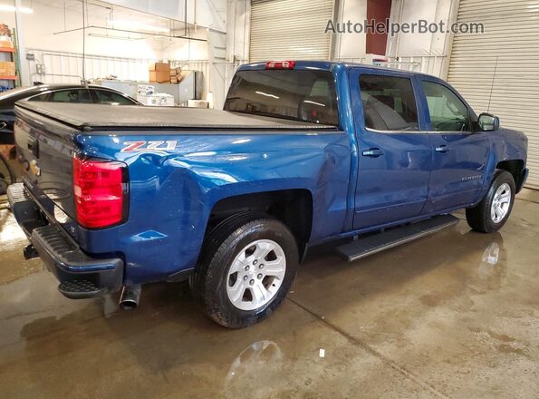 3GCUKREC2GG314919 2016 CHEVROLET SILVERADO Синий Задняя правая четверть
