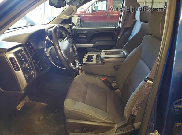 3GCUKREC2GG314919 2016 CHEVROLET SILVERADO Синий Вид салона спереди