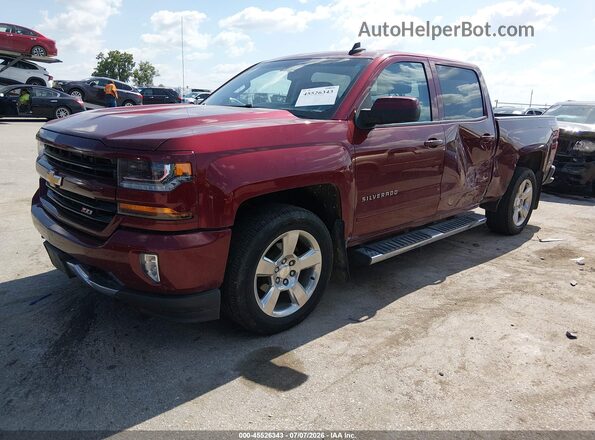 3GCUKREC2HG356752 2017 CHEVROLET SILVERADO Red Vista tres cuartos delantera izquierda