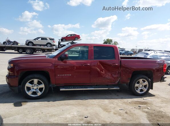 3GCUKREC2HG356752 2017 CHEVROLET SILVERADO Red Vista interior de 360 grados
