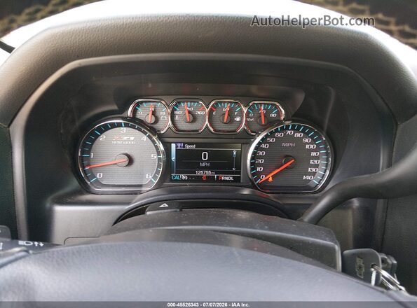 3GCUKREC2HG356752 2017 CHEVROLET SILVERADO Red Vista de los asientos traseros