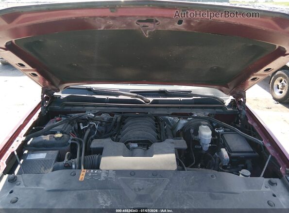 3GCUKREC2HG356752 2017 CHEVROLET SILVERADO Red Vista trasera