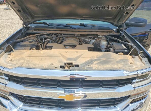 3GCUKREC2HG369162 2017 CHEVROLET SILVERADO Black Vista interior trasera