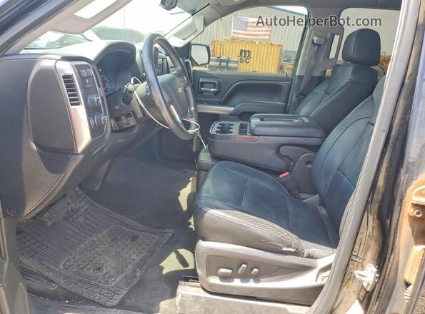 3GCUKREC2HG369162 2017 CHEVROLET SILVERADO Black Vista interior delantera