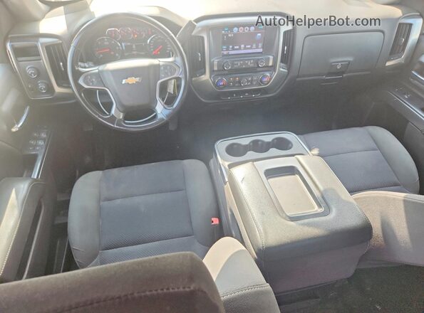 3GCUKREC2JG225648 2018 CHEVROLET SILVERADO Красный Вид панели приборов