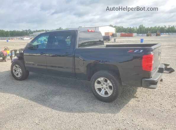 3GCUKREC2JG235449 2018 CHEVROLET SILVERADO Черный Задняя левая четверть