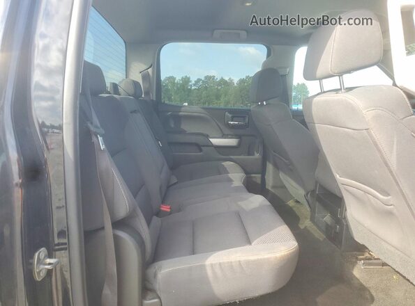 3GCUKREC2JG235449 2018 CHEVROLET SILVERADO Черный Вид задних сидений