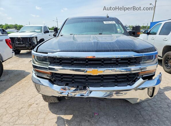 3GCUKREC2JG284778 2018 CHEVROLET SILVERADO Black Widok z przodu