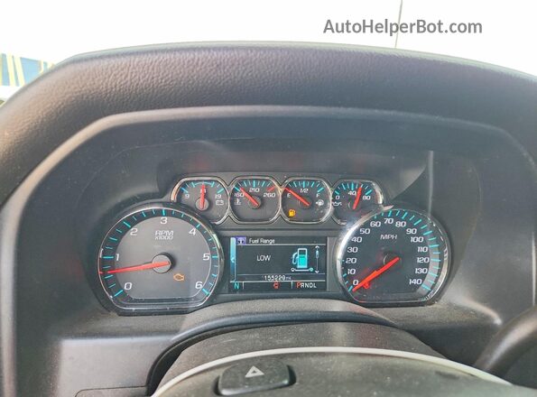 3GCUKREC2JG284778 2018 CHEVROLET SILVERADO Black Widok zestawu wskaźników