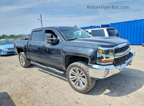 3GCUKREC2JG284778 2018 CHEVROLET SILVERADO Black Przód prawy