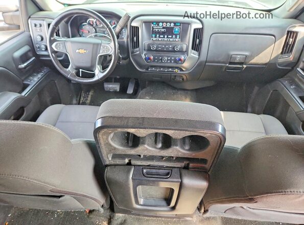 3GCUKREC2JG284778 2018 CHEVROLET SILVERADO Black Widok deski rozdzielczej