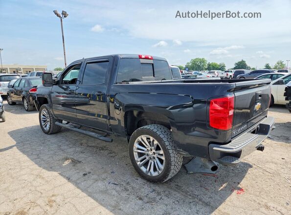 3GCUKREC2JG284778 2018 CHEVROLET SILVERADO Black Tył lewy