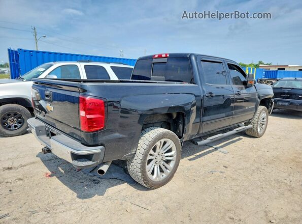 3GCUKREC2JG284778 2018 CHEVROLET SILVERADO Black Tył prawy