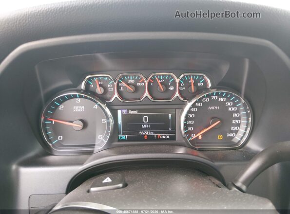 3GCUKREC2JG378322 2018 CHEVROLET SILVERADO Blue Vista de los asientos traseros