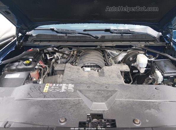 3GCUKREC2JG378322 2018 CHEVROLET SILVERADO Blue Vista trasera