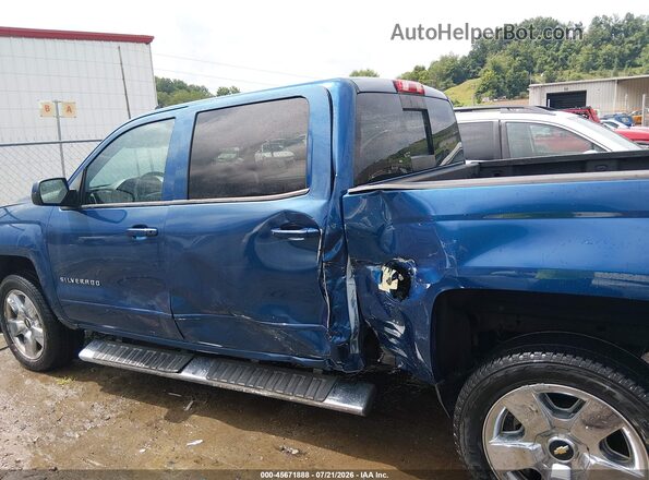 3GCUKREC2JG378322 2018 CHEVROLET SILVERADO Blue 
