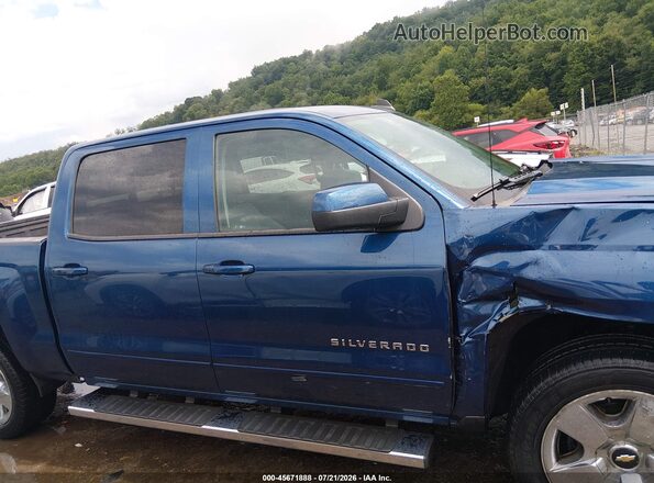 3GCUKREC2JG378322 2018 CHEVROLET SILVERADO Blue Vista interior de 360 grados