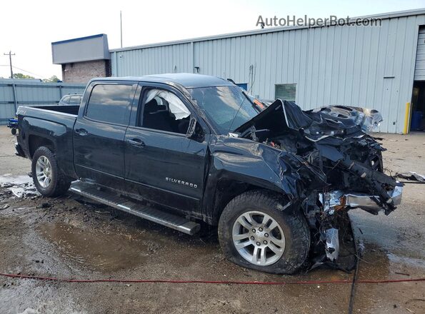3GCUKREC2JG390910 2018 CHEVROLET SILVERADO Black წინა მარჯვენა