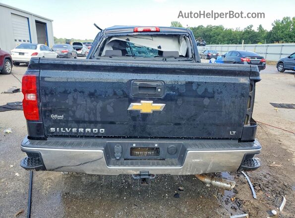 3GCUKREC2JG390910 2018 CHEVROLET SILVERADO Black უკანა ხედი