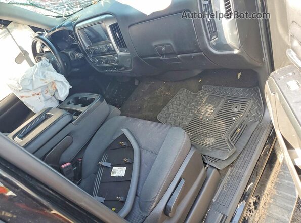 3GCUKREC2JG390910 2018 CHEVROLET SILVERADO Black წინა პანელის ხედი