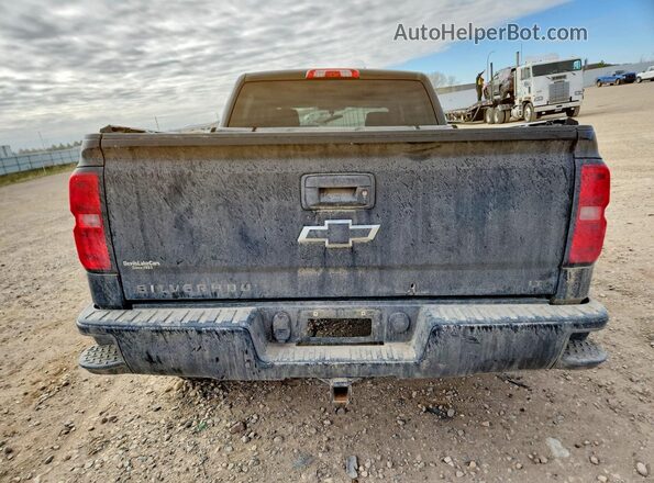 3GCUKREC2JG473267 2018 CHEVROLET SILVERADO Black უკანა ხედი