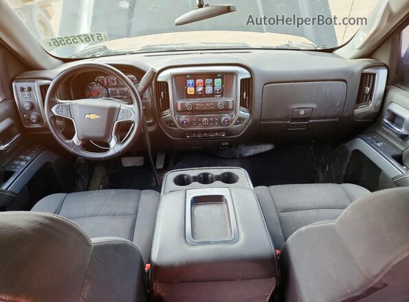 3GCUKREC2JG473267 2018 CHEVROLET SILVERADO Black წინა პანელის ხედი