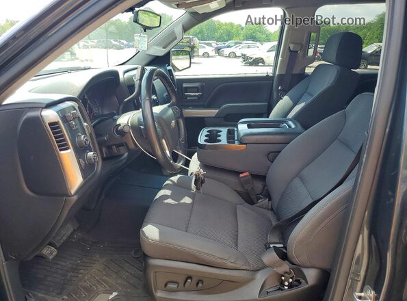 3GCUKREC2JG563468 2018 CHEVROLET SILVERADO Teal Widok wnętrza z przodu