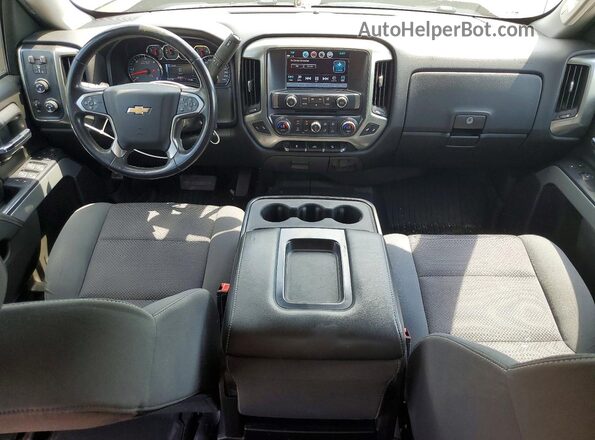 3GCUKREC2JG563468 2018 CHEVROLET SILVERADO Teal Widok deski rozdzielczej