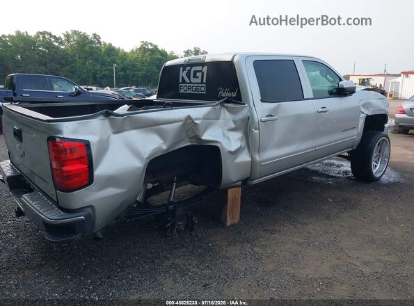 3GCUKREC2JG603676 2018 CHEVROLET SILVERADO Silver Задня права чверть