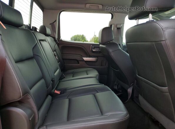3GCUKREC3GG103597 2016 CHEVROLET SILVERADO Black Вид задніх сидінь
