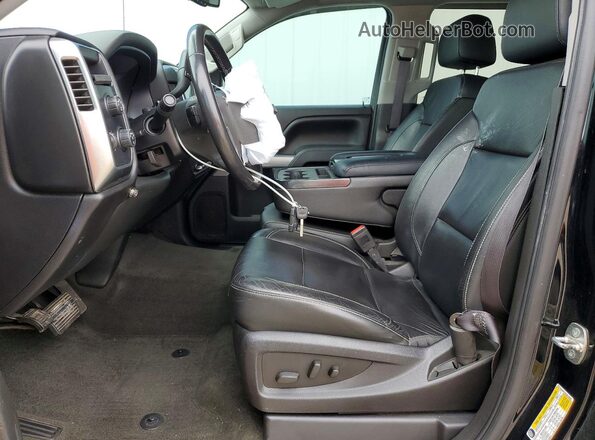 3GCUKREC3GG103597 2016 CHEVROLET SILVERADO Black Вид салону спереду