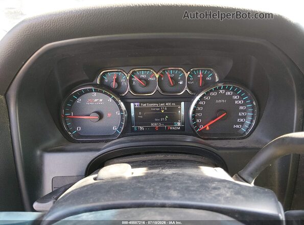3GCUKREC3GG142173 2016 CHEVROLET SILVERADO Gray Հետևի նստատեղերի տեսք