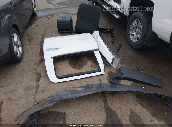 3GCUKREC3GG185363 2016 CHEVROLET SILVERADO White Vista del cuadro de instrumentos