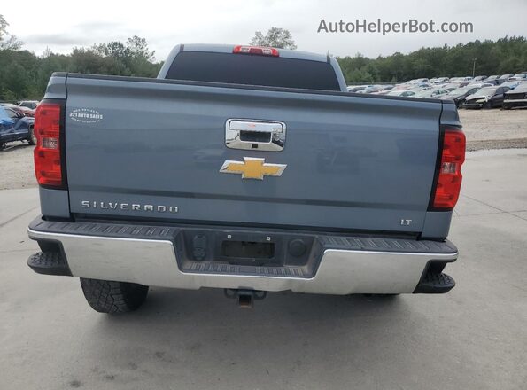 3GCUKREC3GG312080 2016 CHEVROLET SILVERADO Blue უკანა ხედი