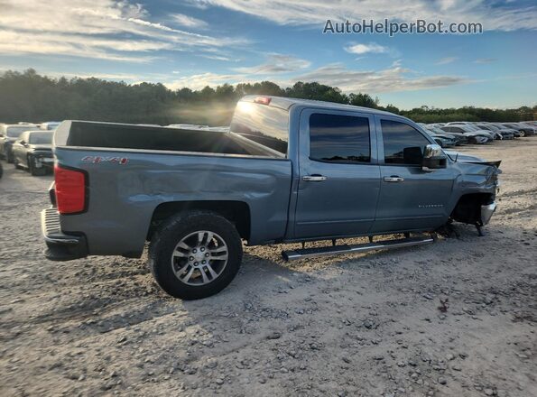 3GCUKREC3GG312080 2016 CHEVROLET SILVERADO Blue უკანა მარჯვენა